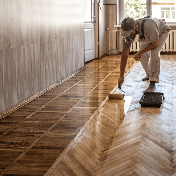 Vitrification parquet